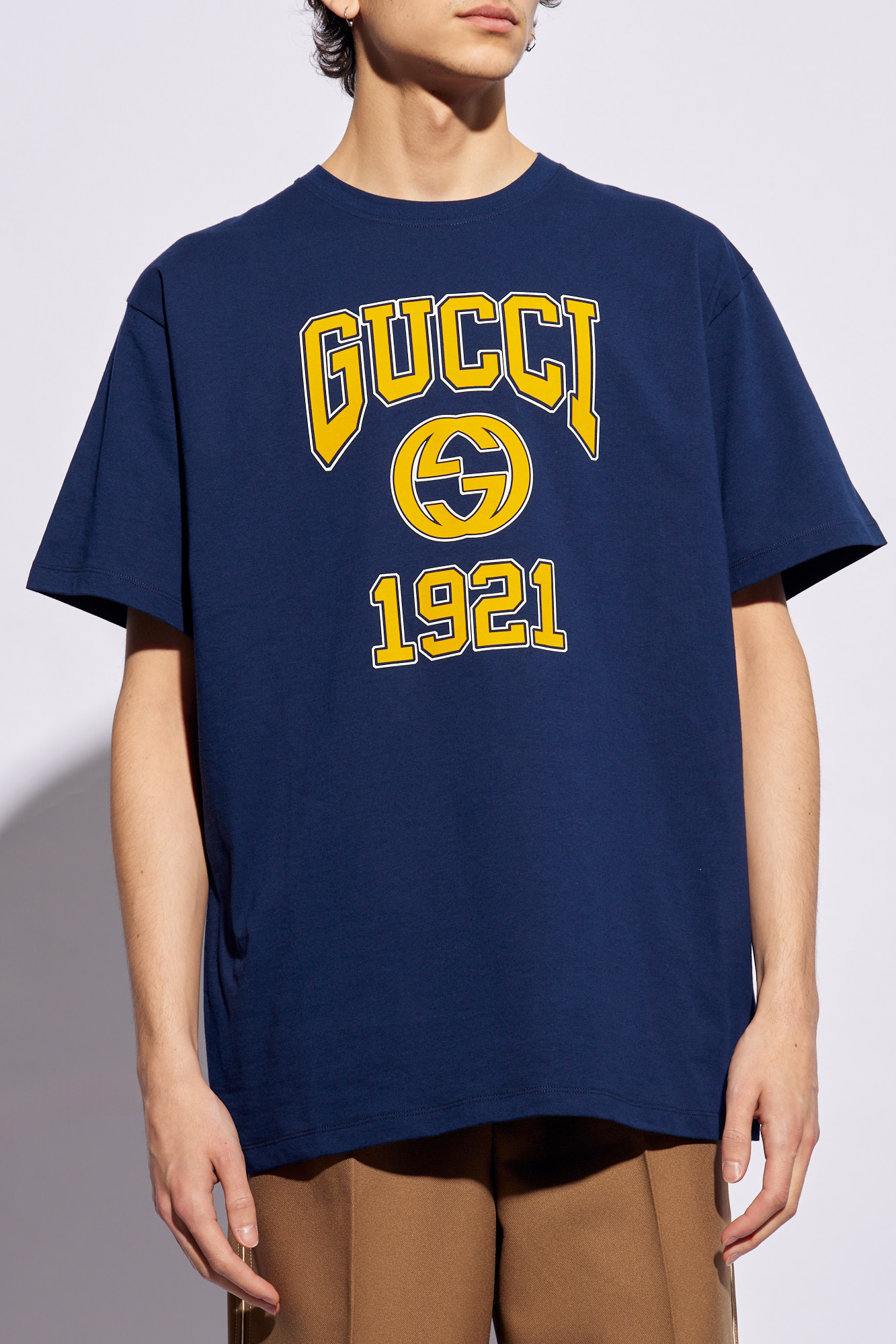 Gucci T-shirt with logo | Men's Clothing | Vitkac